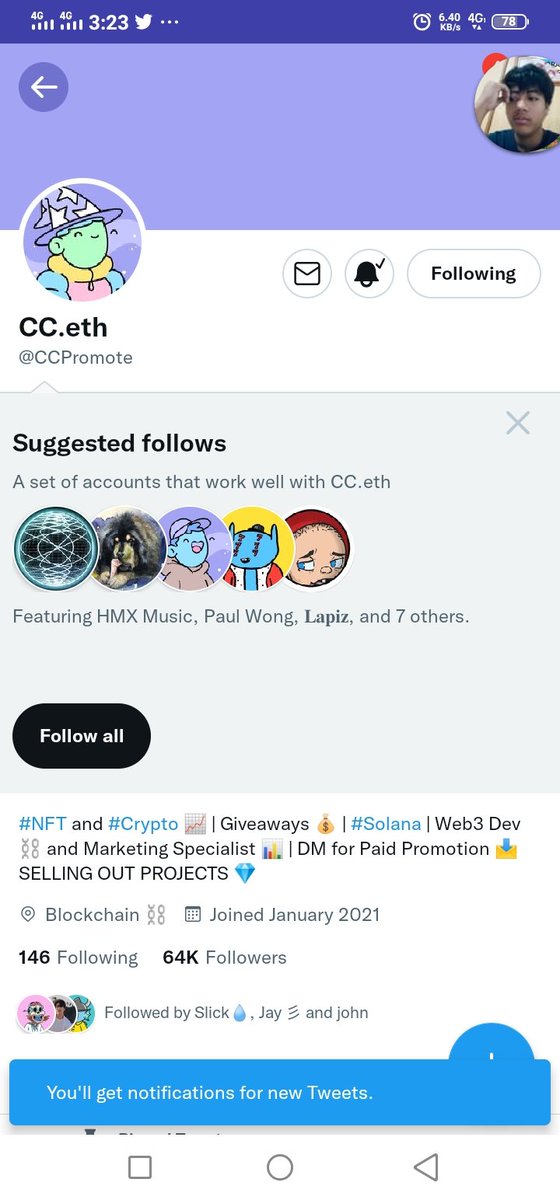 Caatheerriinee's tweet photo. @JayTheGaHost @CCPromote Done https://t.co/knJA53kgHK