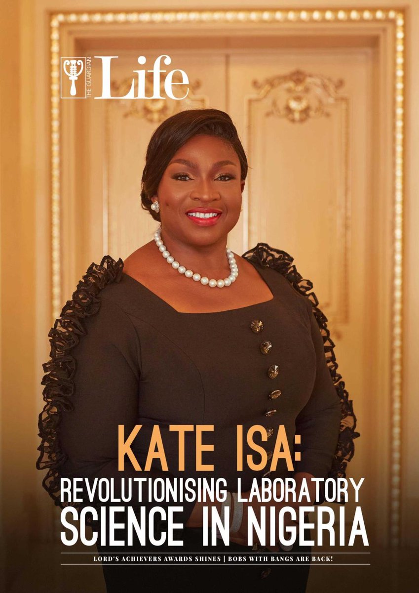 GuardianNigeria's tweet photo. In today’s edition of Guardian Life, Kate Isa talks about the revolution Katchey is bringing with Katchey Analytical Lab, the first ANAB accredited lab in Nigeria.

#KateIsa #Katchey #Katcheycompany #katcheyanalyticallab #shatteringceilings #values #girlpower #guardianlifeng https://t.co/no259zxNgY