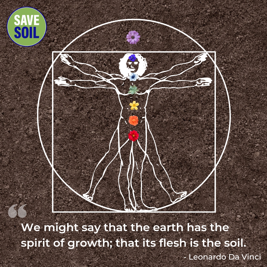 cpsavesoil's tweet photo. Soil health is a key deciding factor in human health. The more nutrients and organic content there is in soil, the more nutrition-rich the plants are. This nutrition travels through the food cycle and impacts human health in a significant way. #SaveSoil https://t.co/V6fh3rzx0a