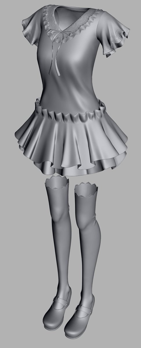 ノーマルできてグレーで服だけ眺めるのとても達成感かんじる