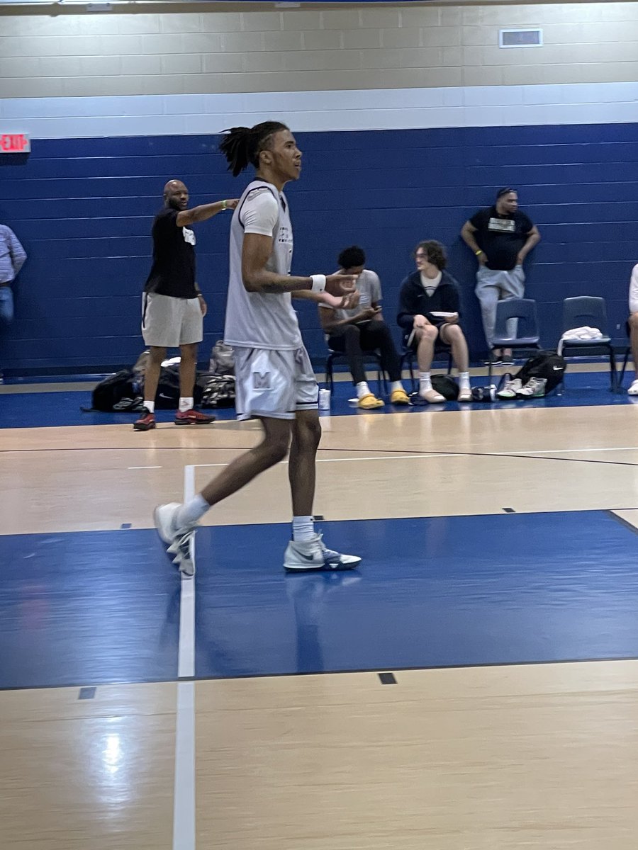 Christian Burnett and Jalani Reynolds were impressive all day for the Georgia Man Up squad. ‘23 Christian Burnett had 24 against a very good Timberwolves team including 6 3PM, finishing with 22. ‘22 Jalani Reynolds had 14 &amp; was not scared to sacrifice his body getting to the rim.