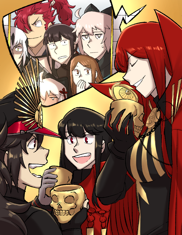 getmoneyghoul's tweet photo. my pieces for @Chaldea_Monthly thanks for havin me https://t.co/D7AhIbOIDq