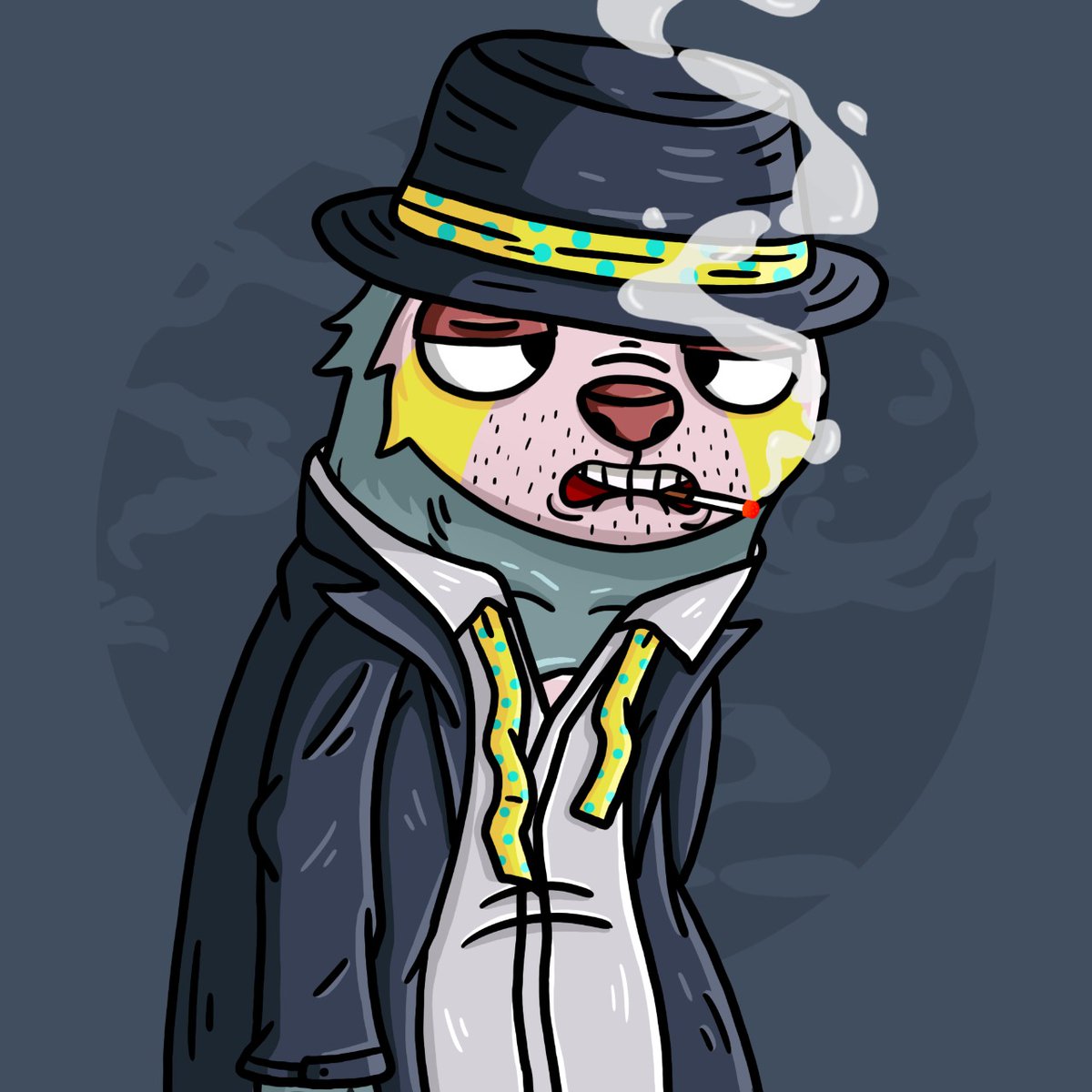 Lazy Sloth Club tweet media