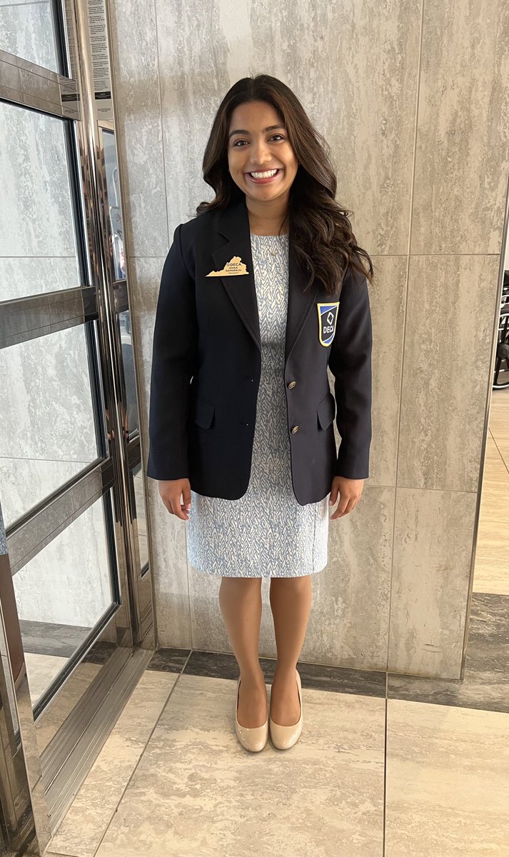 MsVMarketing's tweet photo. Amazing #DECAICDC Opening Session tonight … can’t wait to see @bwhsdeca soar tomorrow on their test, at the academies, and with a HTOR presentation #BWHAT #BDECA https://t.co/YwWdp0ILGe