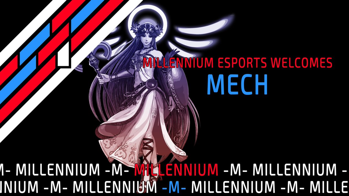 We're happy to announce the newest addition to Millennium!

Welcome Mech! A local Colorado Smash Palutena player!