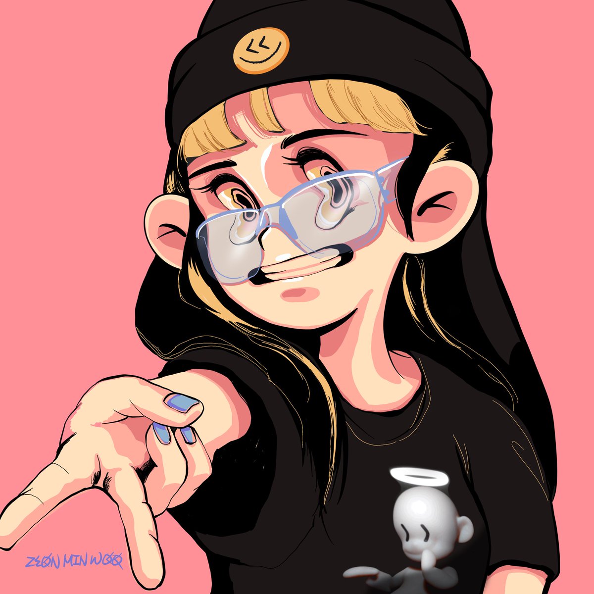 힘찬 일요일 !😛
#ギャルピース #갸루피스 

Colorfulz_girlpeace_pink😛

opensea.io/collection/col…