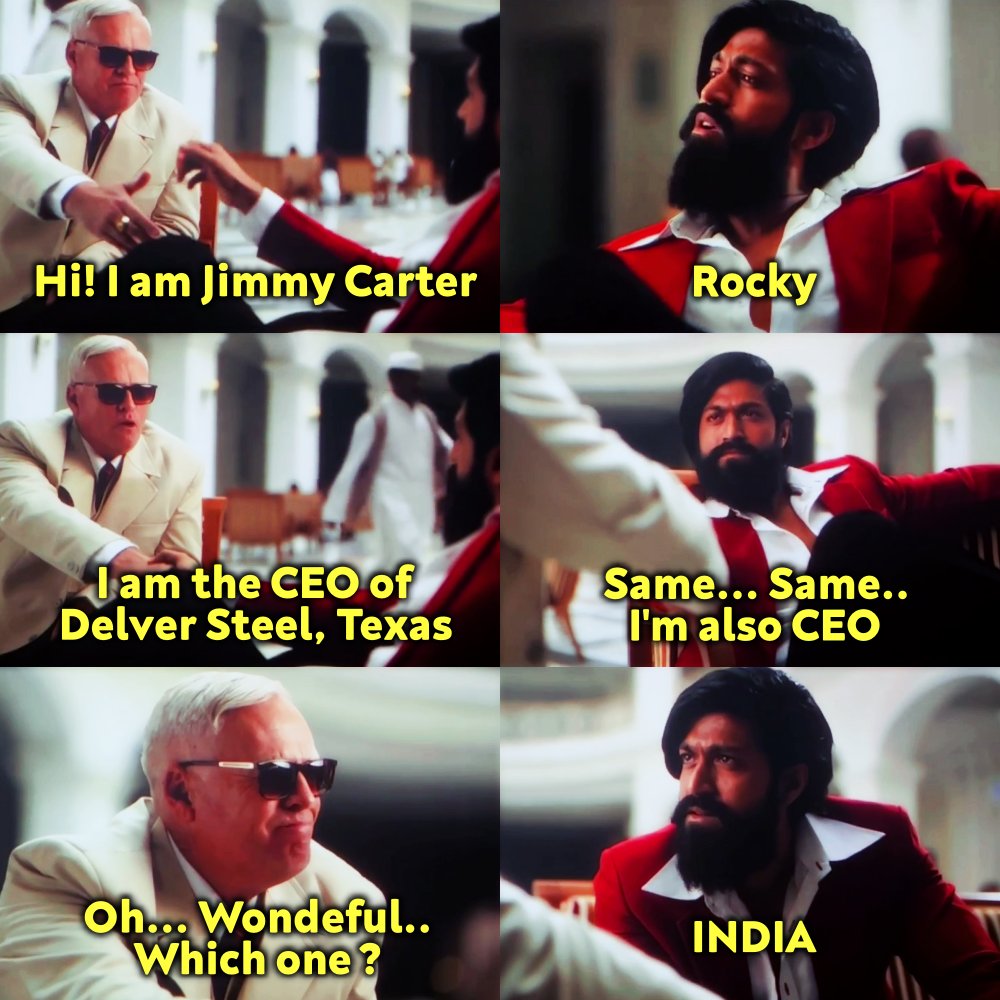 rsyKINGDOMfc's tweet photo. The New CEO Of INDIAN Cinema 🎥 🔥

#YashBOSS #KGFChapter2 https://t.co/k4maOlmcsC