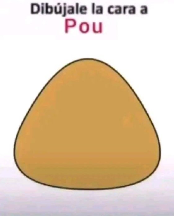 CaseMountain on X: Joder pou se quedó sin cara ayuda a pou a tener una cara  #dibujo #memes #shitpost  / X