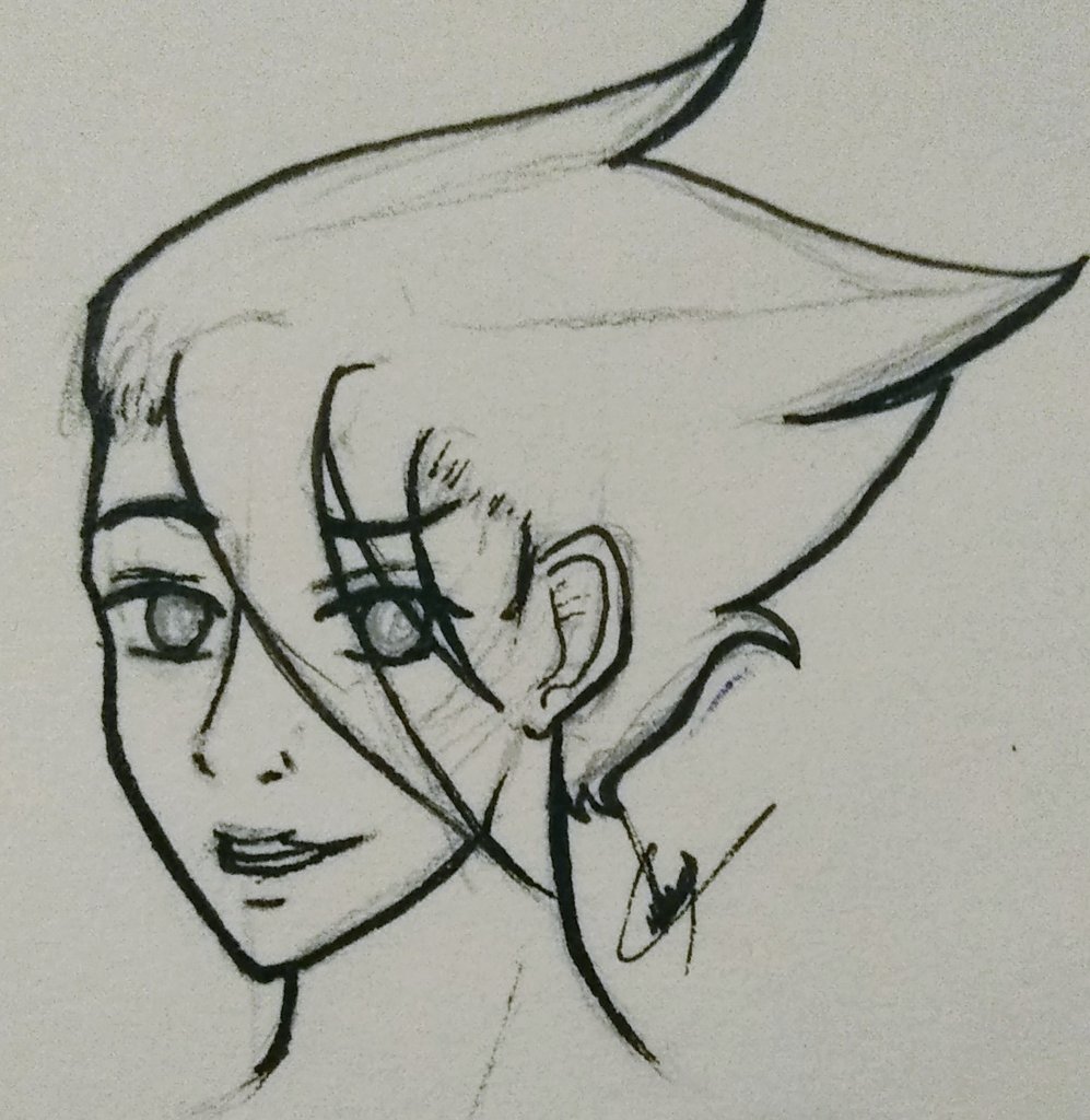Carilaaa's tweet photo. Un dibujo random de Sonic humanisado que hice en mis cursos uwur(?

#dibujo #sketches #SonicTheHedgehog #Sonic https://t.co/rArpQjCxSf