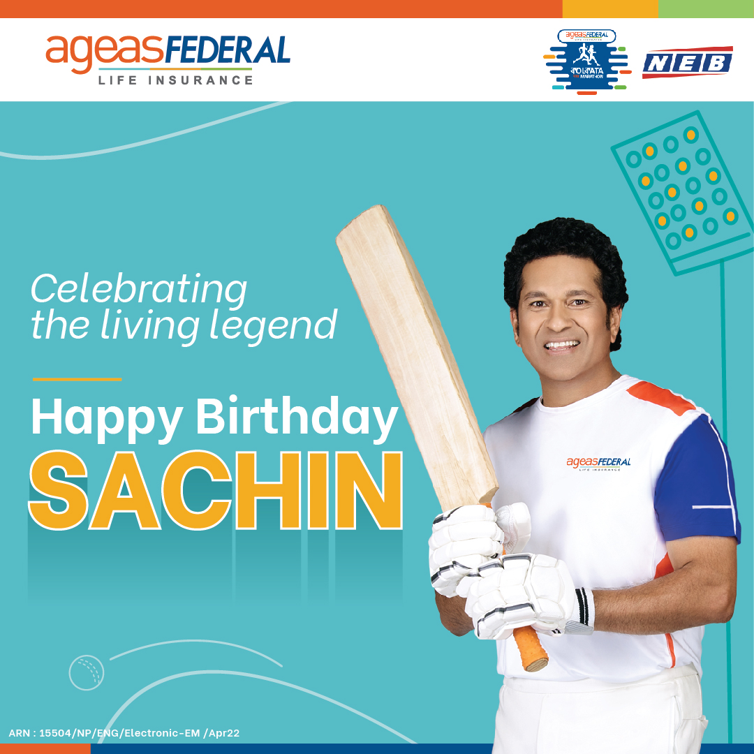 KolFullMarathon's tweet photo. Wishing a very happy birthday to the legend who makes hearts across the nation swell with pride. Thank you for inspiring us with your #FutureFearless spirit, and may the years ahead bring you an abundance of joy, health and glory. @sachin_rt

#HappyBirthdaySachin https://t.co/zhFae1THWS