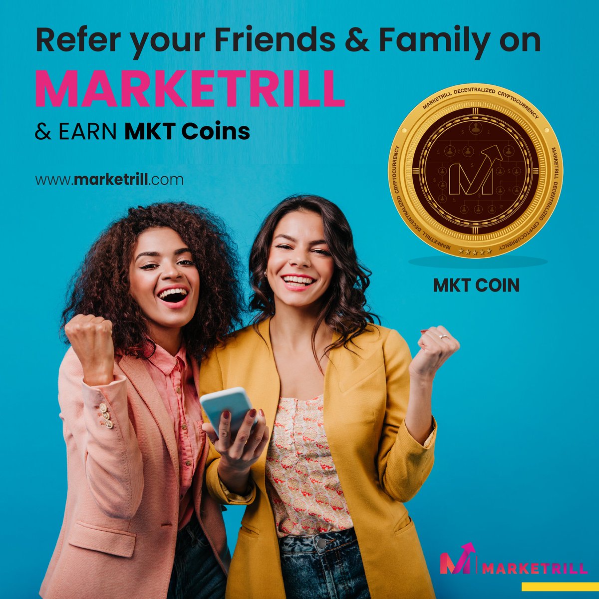 marketrill's tweet photo. Do you want to win more coins compared  to your buddies and family members ? Here is the chance for you to win more coins. 
 
Signup today on https://t.co/GdzO7Tq4BK
 
#networking  #crypto #rewards #marketrill #freecoins #signup #bonuscoins https://t.co/IjqaKtIfjl