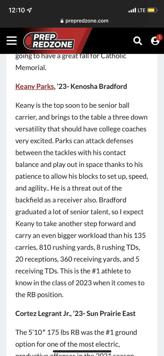 Keany Parks (@keanyparks4) on Twitter photo thankyou for the rightup! <a href="/PrepRedzoneWI/">Prep Redzone Wisconsin</a> <a href="/OJW_Scouting/">PrepRedzone Oliver</a> <a href="/MJ_NFLDraft/">Mark Johnson</a> <a href="/BHSREDDEVILFB/">BHS Red Devil Football</a> thankyou for the rightup! <a href="/PrepRedzoneWI/">Prep Redzone Wisconsin</a> <a href="/OJW_Scouting/">PrepRedzone Oliver</a> <a href="/MJ_NFLDraft/">Mark Johnson</a> <a href="/BHSREDDEVILFB/">BHS Red Devil Football</a>
