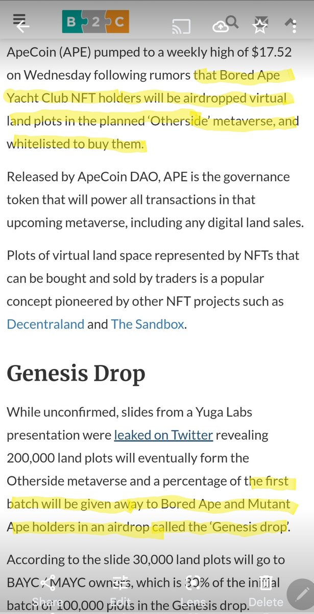 I'm a fucking genius

#Metaverse #APECOIN