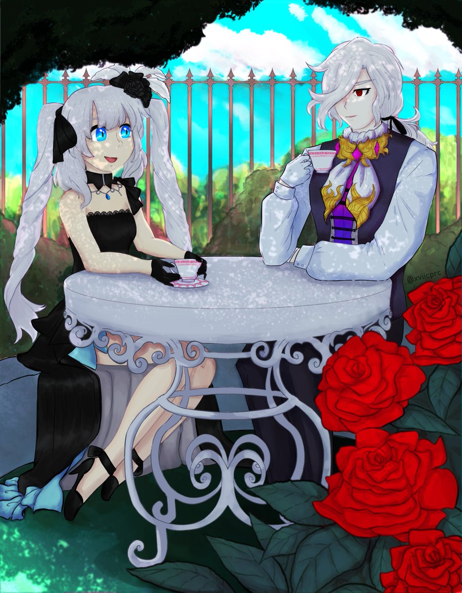 xviicprc1's tweet photo. Here's my art piece for @Chaldea_Monthly ! The zine didnt get fully funded but it was great to work with everyone! https://t.co/cw2odo9l32