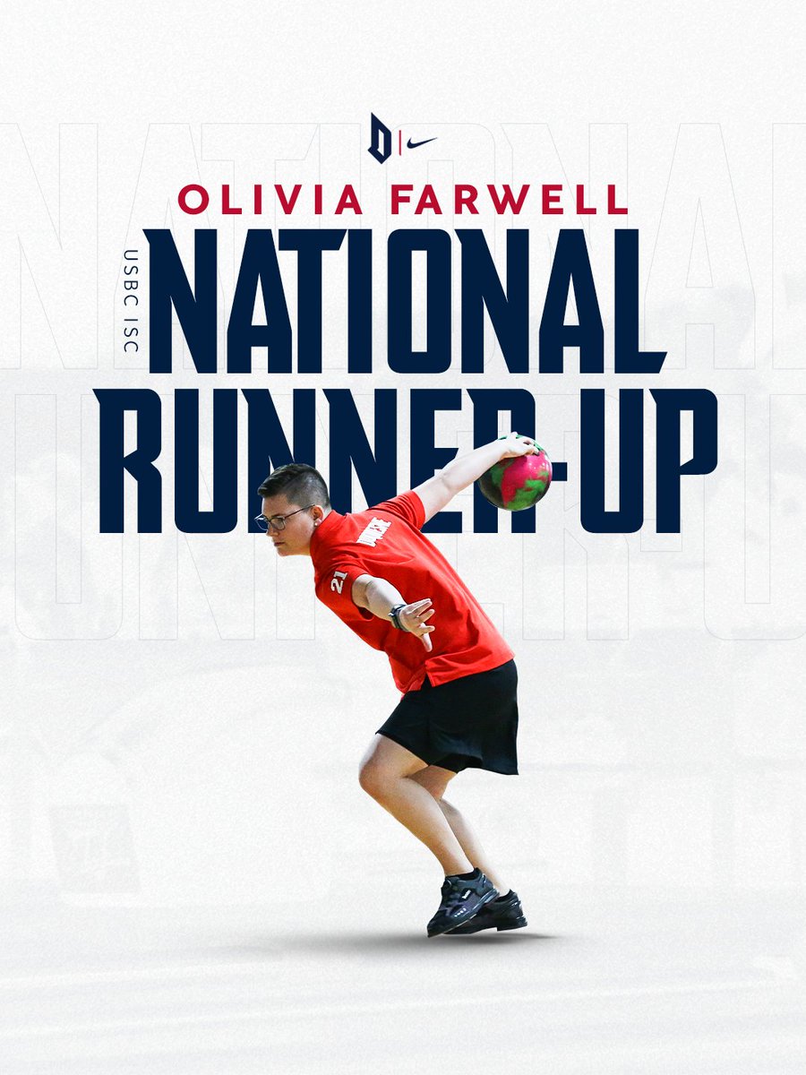 DuqBowling's tweet photo. Congratulations on a GREAT career Liv!

☑️ Four-time All-American
☑️ NTCA Player of the Year
☑️ ISC National Finalist

#GoDukes | #NECBowl | #ISC https://t.co/r1HDA811F9