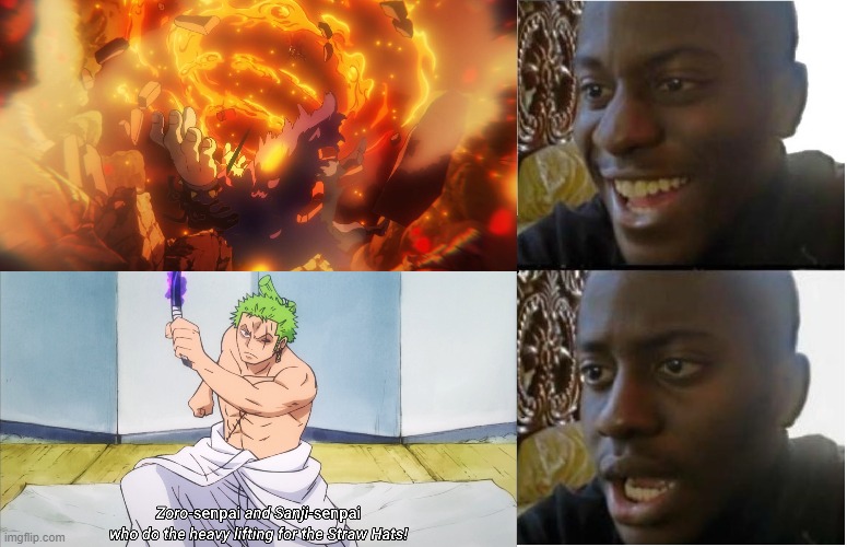 harimakito's tweet photo. Me watching #OnePiece episode 1015 #Filler #FeelBadMan https://t.co/iLDgKOb6tv