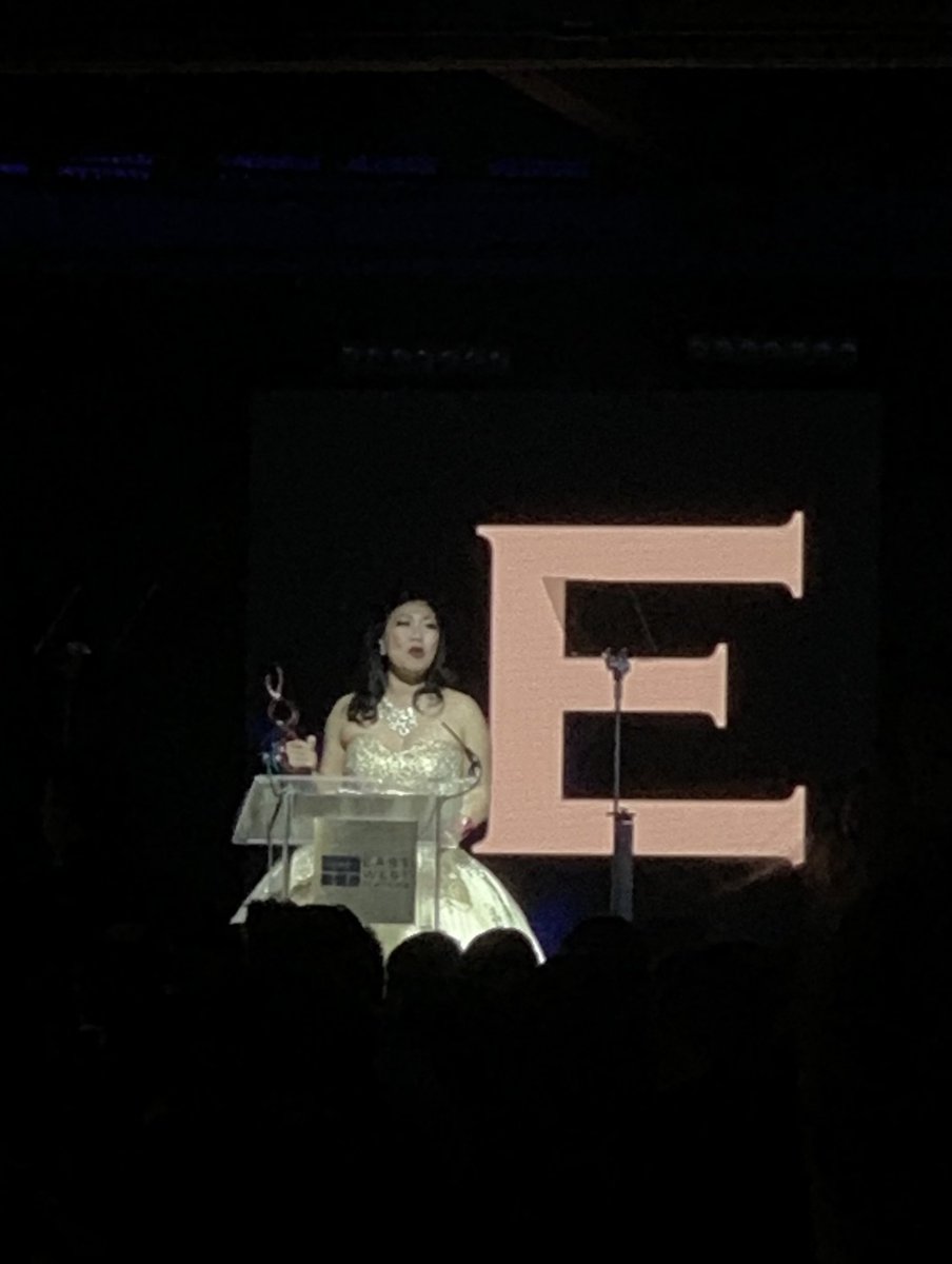 inlandemperor's tweet photo. The great Kristina Wong accepting her Visionary Award #EWPGALA https://t.co/YRGL9nN8zQ