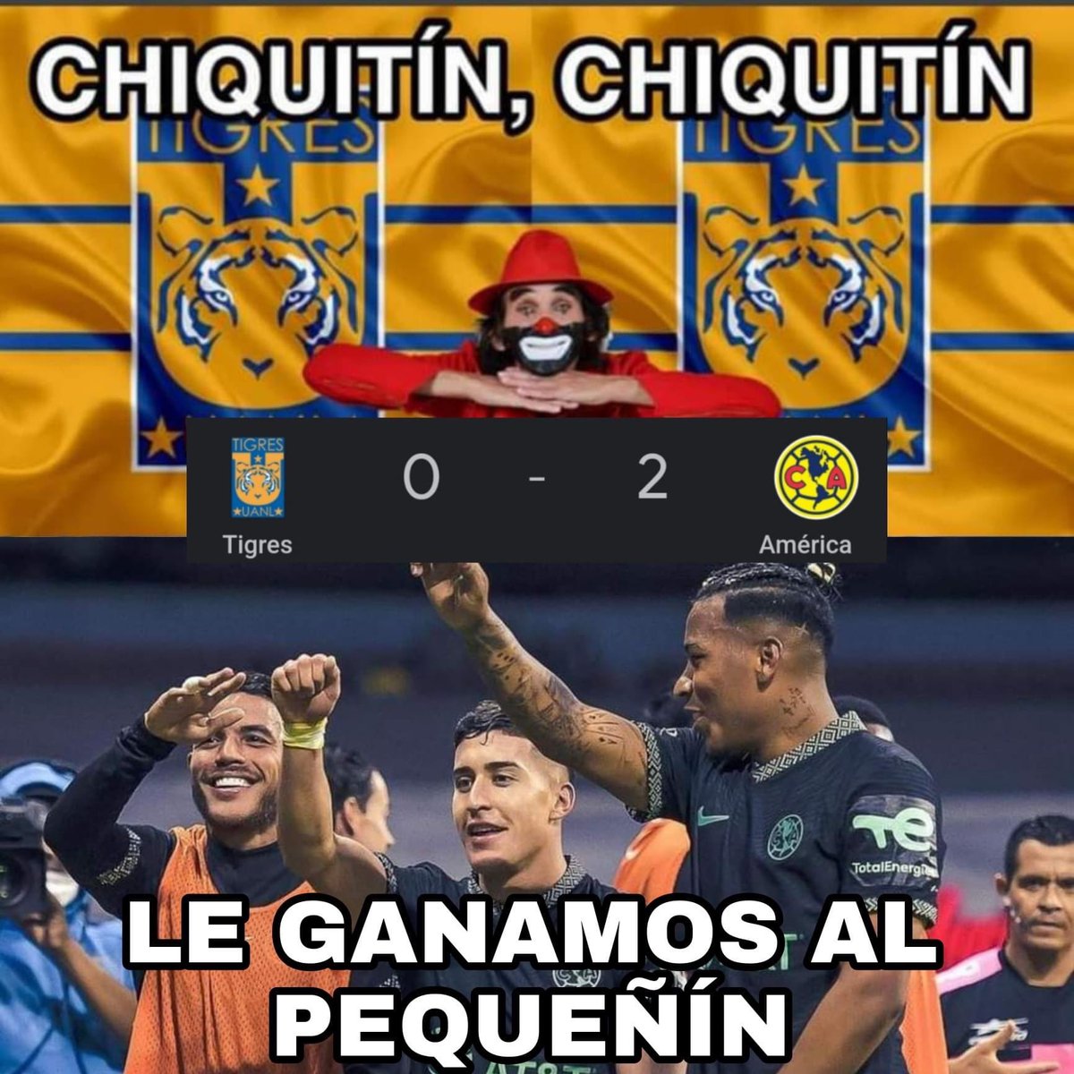 Gabo_monroy_'s tweet photo. CHINGARON A SU MADRE LOS TIGRES, EL CUINO, ALDO FARÍAS, CÓRDOVA, TU PADRE, EL RUSO SAMOGILNY Y SAMUEL GARCÍA https://t.co/0PnINHO1Wm