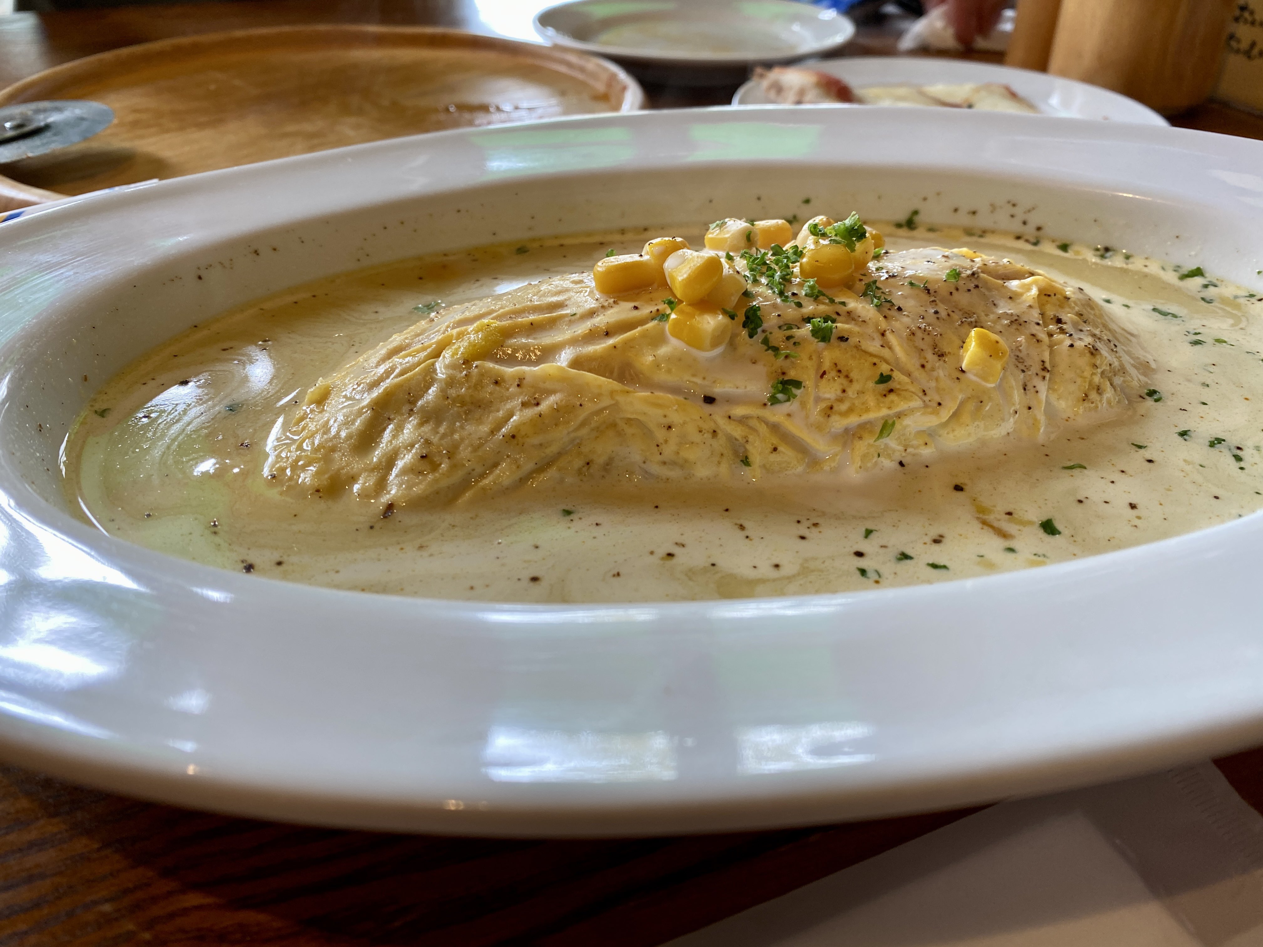 なまきロードバイク Roadbike Traveler 岩手県花巻市の はいからや は何を食べてもおいしい 生地もちもちのマルゲリータ ひたひたのスープオムライス 濃厚なハイカラプリン 洋食 花巻市 T Co 950qgksksn Twitter