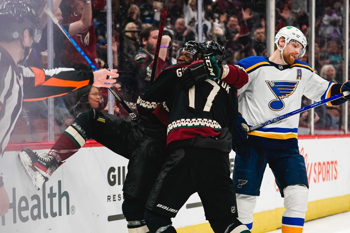 ArizonaCoyotes's tweet photo. This feeling. https://t.co/llSttY9QrT