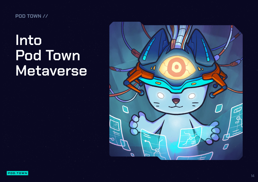pod_town's tweet photo. ✍🏻 First write up on @Medium - An intro to Pod Town and what we've achieved so far 👀 

Full article is up at📍 https://t.co/dFj7N6Oif9 ←

#PodGang #NFT #CyberRabby #CyberNeko #Metaverse #DeFi https://t.co/4NEesJvLPm