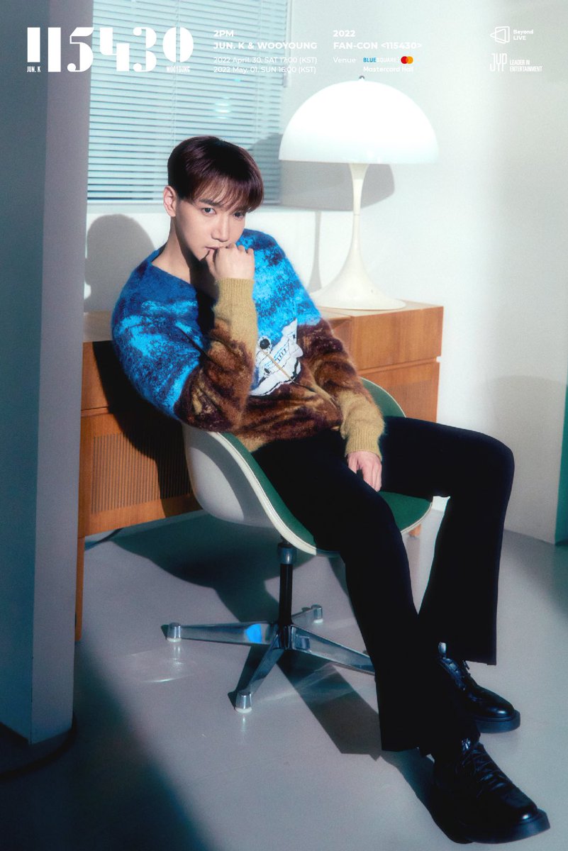 follow_2PM's tweet photo. 2PM JUN. K &amp; 우영 2022 FAN-CON
<115430>

MD CONCEPT PHOTO ③

#JUN_K #준케이

#2PM #투피엠
#115430 #일일오사삼공 https://t.co/T1uq4t3Fow