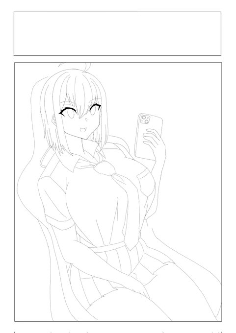 修正してフレアちゃんの胸がすこし小さくなっていく 