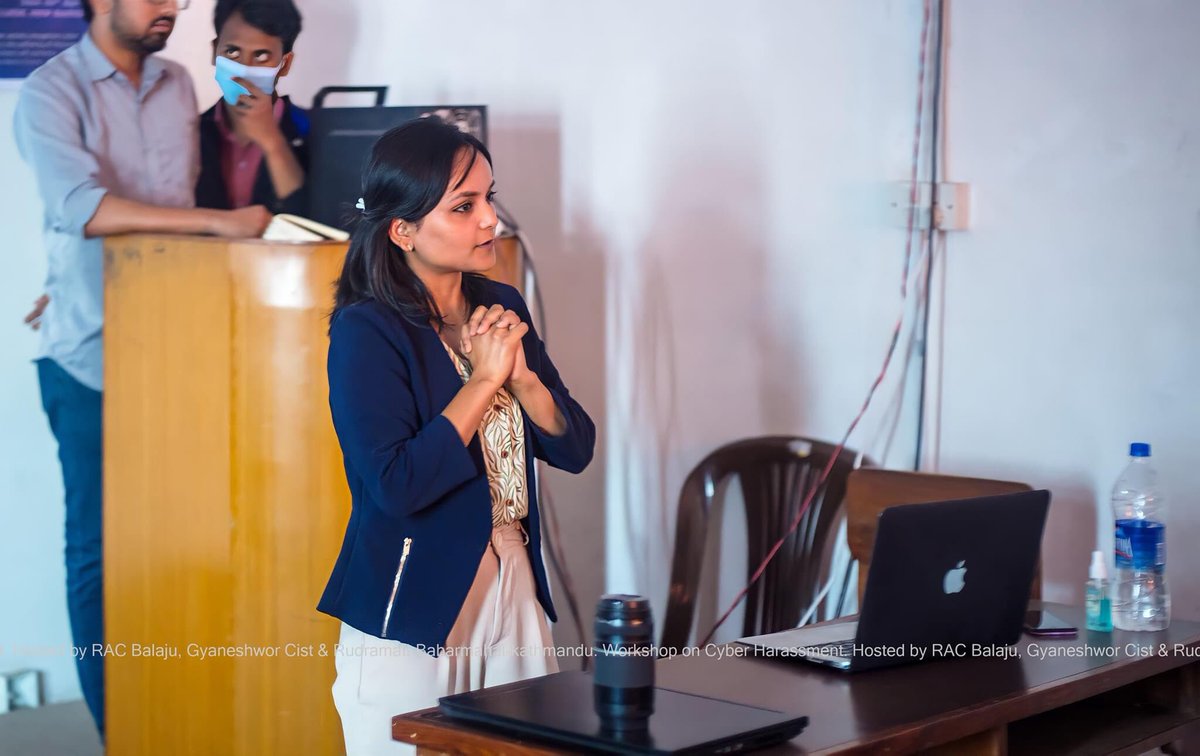 RakshaRakshya's tweet photo. It was an extraordinarily participatory audience! ๐ #OnlineHarassment #Collabworkshop #RotaractClubofRudramati-Babarmahal-Kathmandu #RotaractClubofBalaju #RotaractClubofGyaneshwor,CiST #Rotaractors #Alarmingissue #April23 https://t.co/kQQkSt0WAe