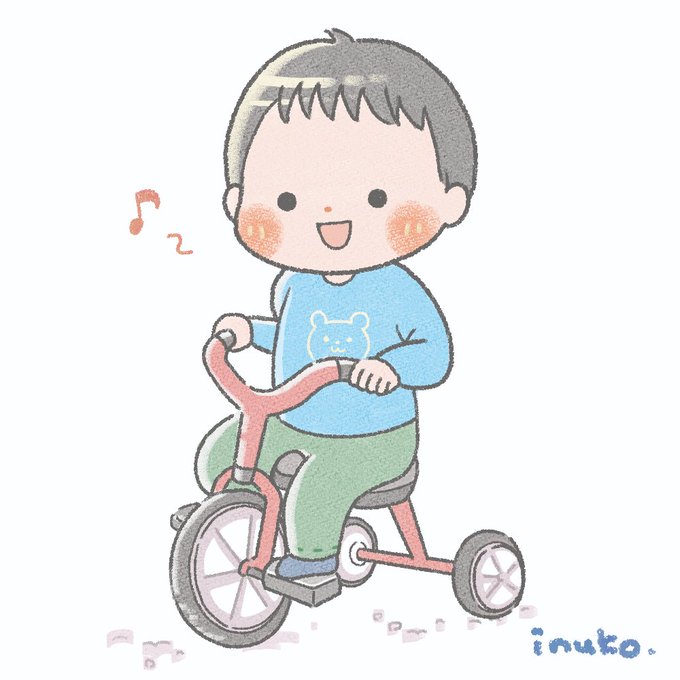 三輪車のtwitterイラスト検索結果