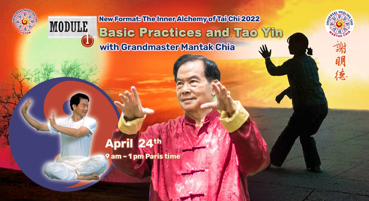MantakChia's tweet image. New Format: The Inner Alchemy of #TaiChi
#Module1. #Basic practices and #TaoYin
mantakchia.com/event/inner-al…