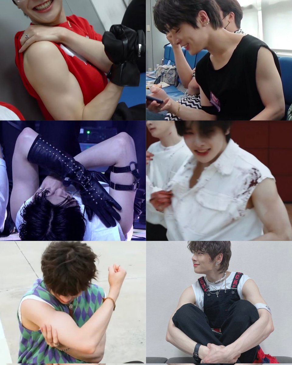 Let's talk about jeongin's arms....