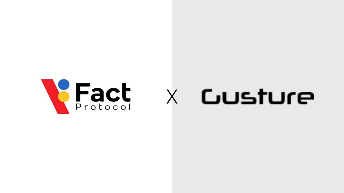 @GustureDotcom will merge with Fact Protocol’s (FP) decentralized fact-checking initiative, 2fa.news, and form the world’s first decentralized fact-checker with incentivization mechanics.

#FactProtocol x #Gusture
