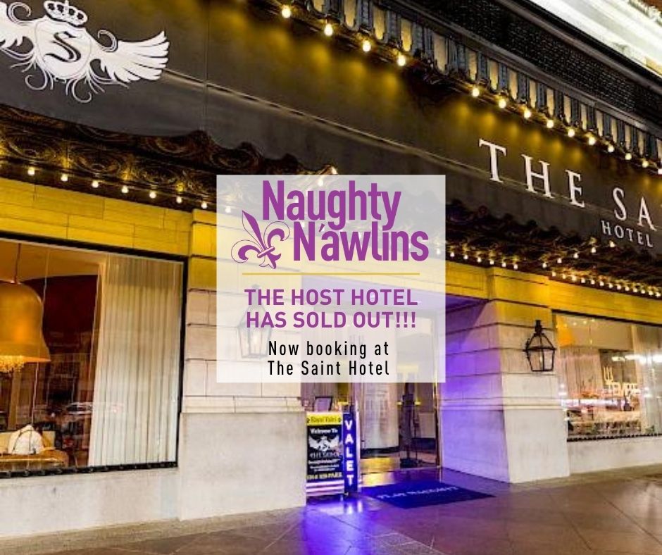 The host hotel (Astor Crowne Plaza) has SOLD OUT for Naughty N'awlins! The overflow hotel is at the Saint Hotel on Canal St., just a few doors down from the host hotel. 

BOOK NOW BEFORE IT'S TOO LATE: 
bit.ly/Book-Naughty-N…
#openrelationship #swingers #couples #swingerparty