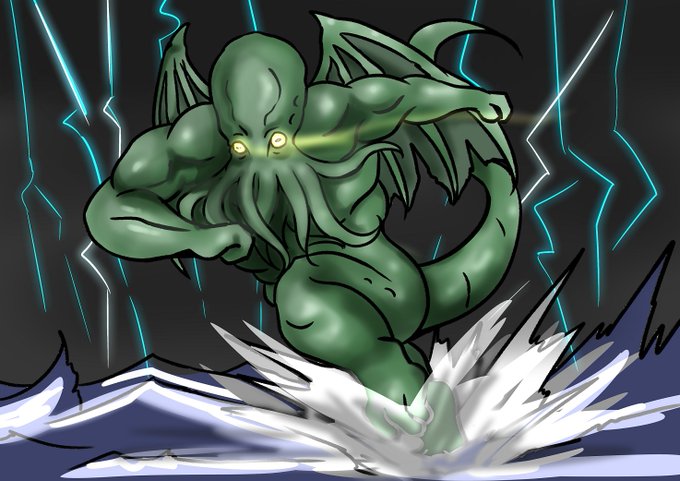 封印されたままだと運動不足になるのでたまに抜け出して運動する旧支配者 