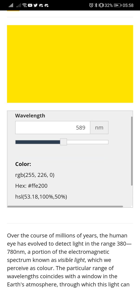 RiteWabbit's tweet photo. David's Glasses are yellow and pink. Combined make Orange
589nm is a yellowy orange.
598nm is more orange

#fliptheswitch 9m22
#ffe200 https://t.co/VweXU90Uh7