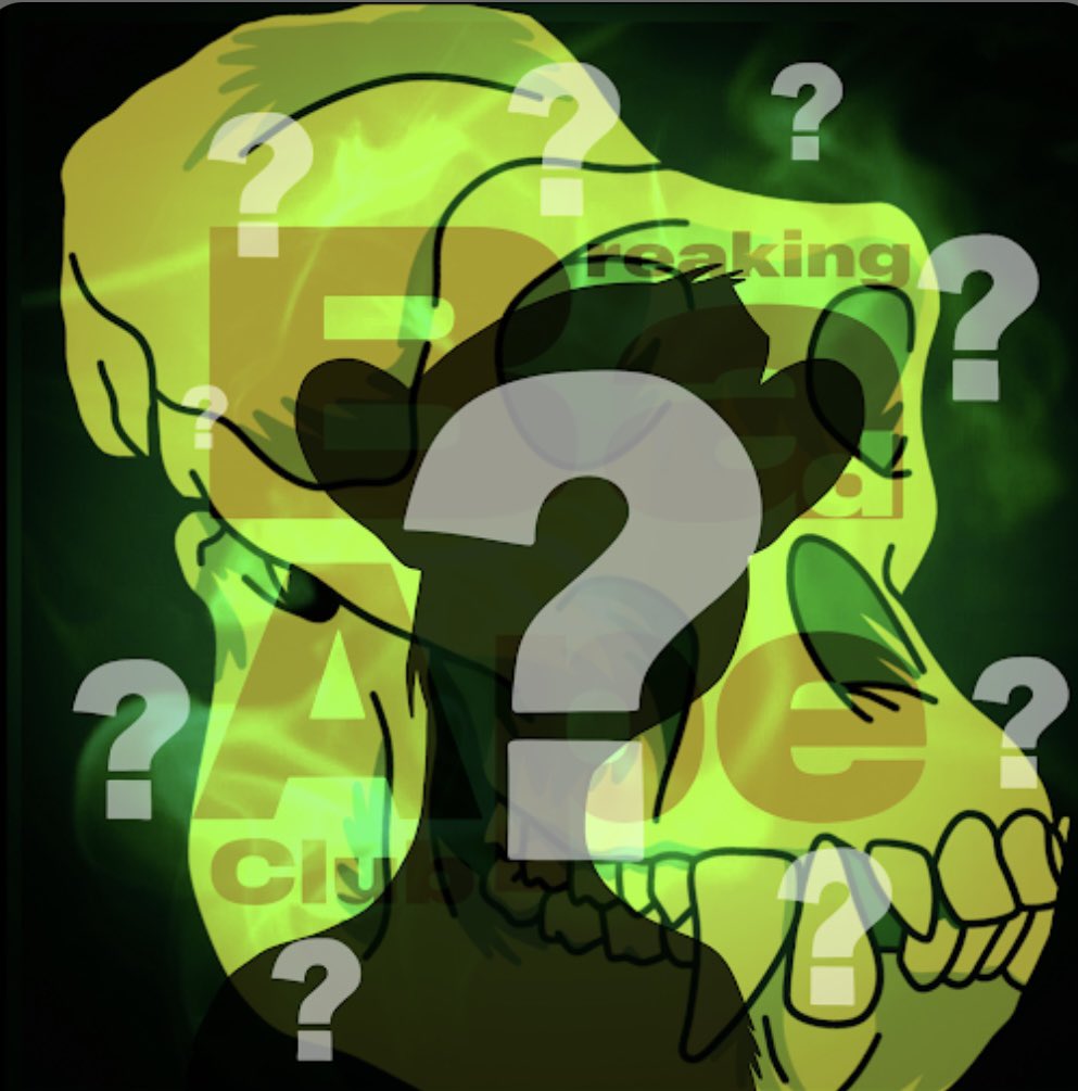 Hyped for the <a href="/BreakingBadApes/">Breaking Bad Ape Club - Mental Health Advocates</a> reveal… public mint starts tomorrow at 5:00pm eastern so dont miss out on your chance to be part of this amazing community!!!!