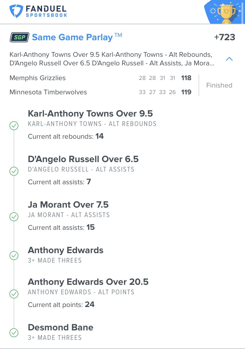 NFindustry's tweet image. Crazyyy night 🎯 😳