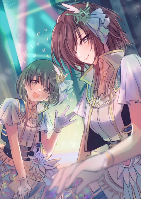 #祝シャニマス4周年 
おめでとうございます🎉
シーズを応援してます 