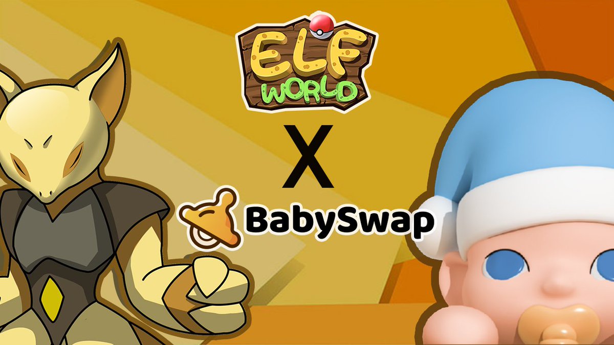 🔔Hey guys

📣Let me introduce our new strategic partner <a href="/babyswap_bsc/">BabySwap</a> !

🎉Stay tuned for our future cooperations!

#elfworld #elft #P2E #NFT