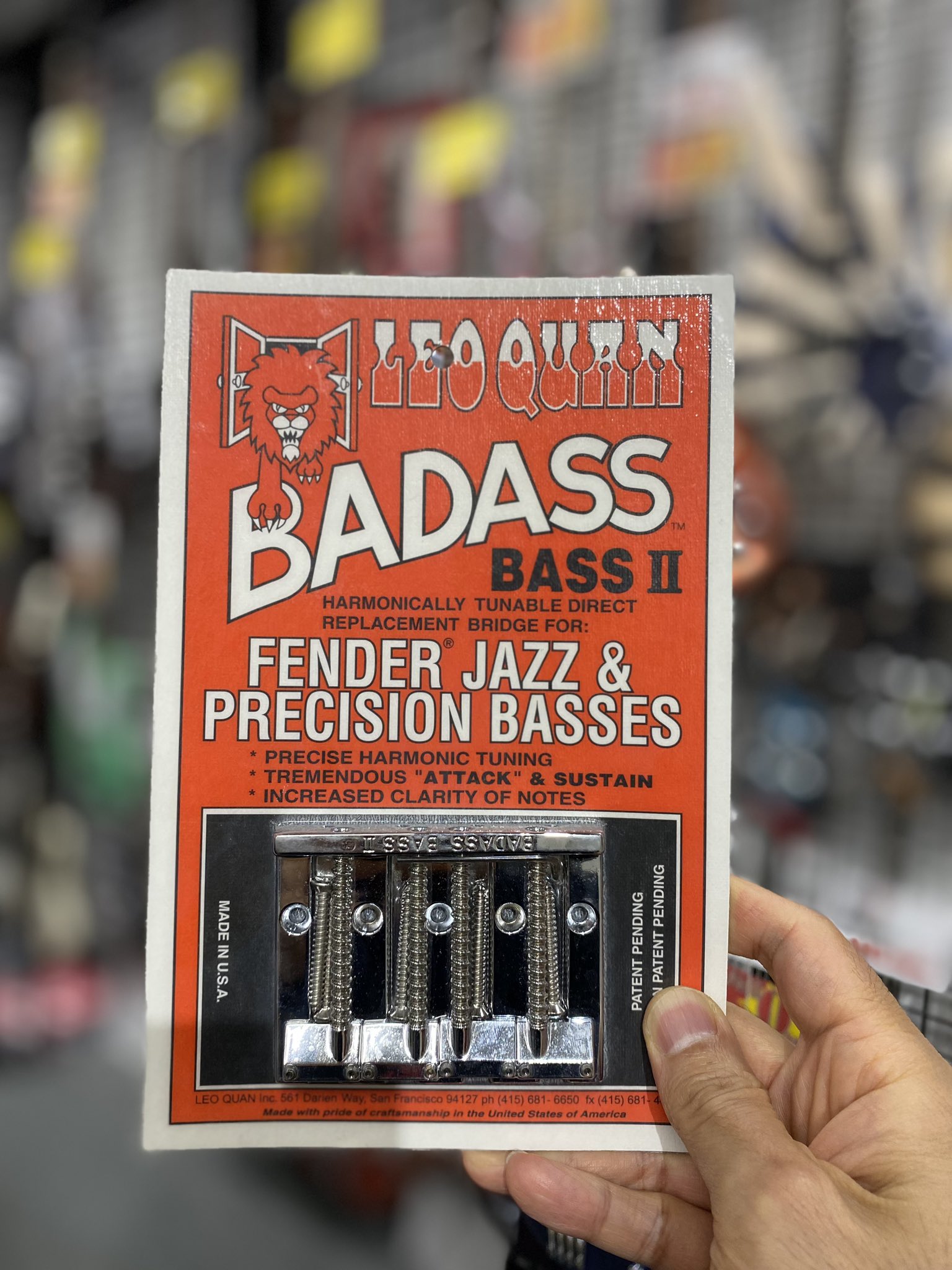 BADASS BASS Ⅱ ベースブリッジ バダス2 LEO QUAN inc. BADASS BASS Ⅱ