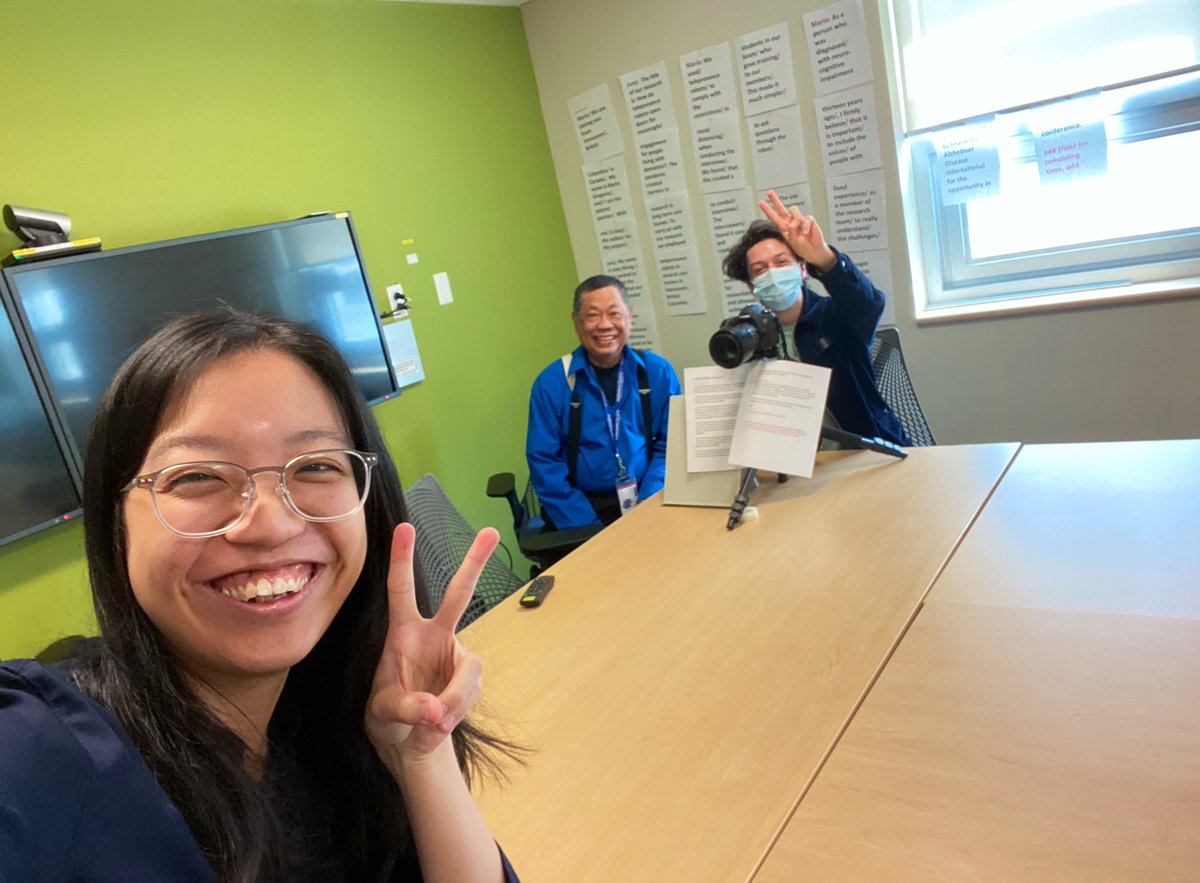 UBCIDEALab's tweet photo. Guess what Mario, Joey and Charlie are doing with a professional 📸 ?

They are preparing for the @AlzDisInt conference!

Looking forward to meeting you all at the ADI conference in June!🥳

#fun #conferencepreparation #ubcidealab #specialwallpaper https://t.co/8BVk53WjzO