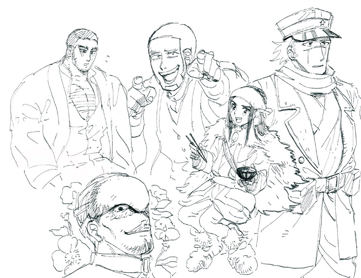 パさんが一番描きやすかった 