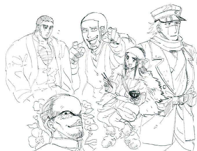 パさんが一番描きやすかった 