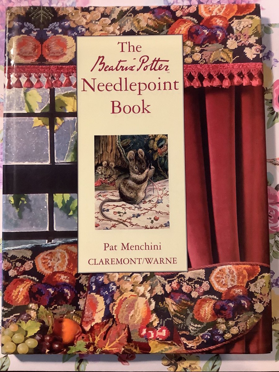 WatsonsVintage's tweet photo. This is a Truly Beautiful Book in my #etsyshop : STUNNING Vintage 1995 ‘The Beatrix Potter Needlepoint Hardback Book by Pat Menchini #Beautiful #HomeDecor lPieces #Stunning #HandmadeGifts - https://t.co/1TrQBBERli #VintageBook #BeatrixPotter #NeedlepointBook #PatMenchini #Gift https://t.co/uVnSuN512O