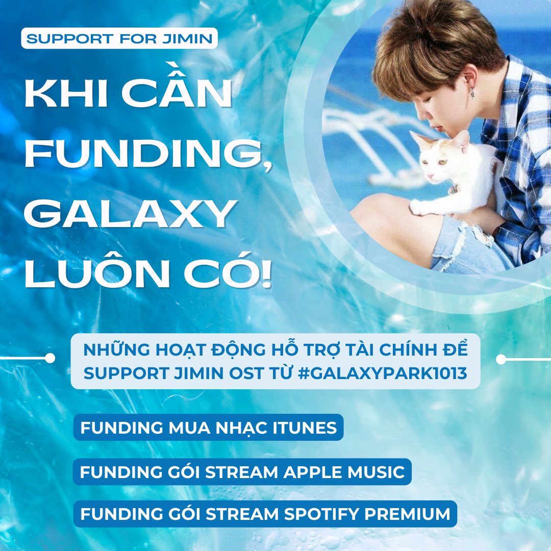 🗣️ Shoutout to Vietnamese fans! 🇻🇳

Please join us in buying #WithYou once available! Do message #JIMIN fanbase <a href="/GalaxyForJM_VN/">GalaxyForJimin_VN 🇻🇳 | H^^PPY JIMIN DAY (slow)</a> if you are in need of funds and guidance.

#JiminOSTFunding
JIMIN OST OUT TODAY