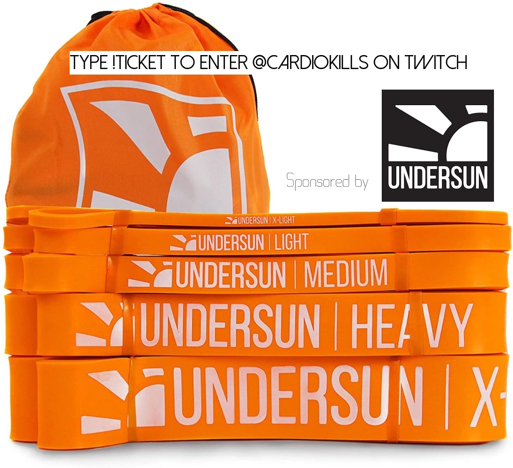 CardioKill's tweet photo. Going live soon type !ticket in chat to enter. 1 free ticket for everyone (EVERYONE) brought to you by my awesome sponsor #UnderSun #Giveaway #twitchstreamer https://t.co/ZceYgAbQ8A https://t.co/HUyEMyL2CG