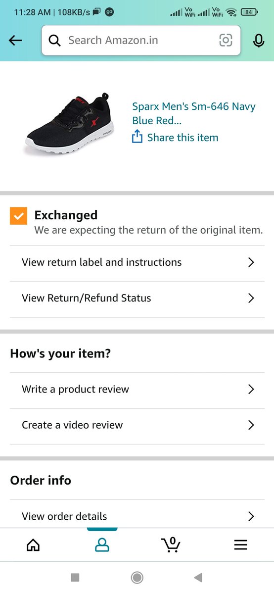 BroJokeSuna's tweet photo. @amazonIN 
Shoe size was not fit so I oped for exchange. Noone came for the exchange.
Look into matter and try to resolve ASAP. https://t.co/G0UEluNL3C