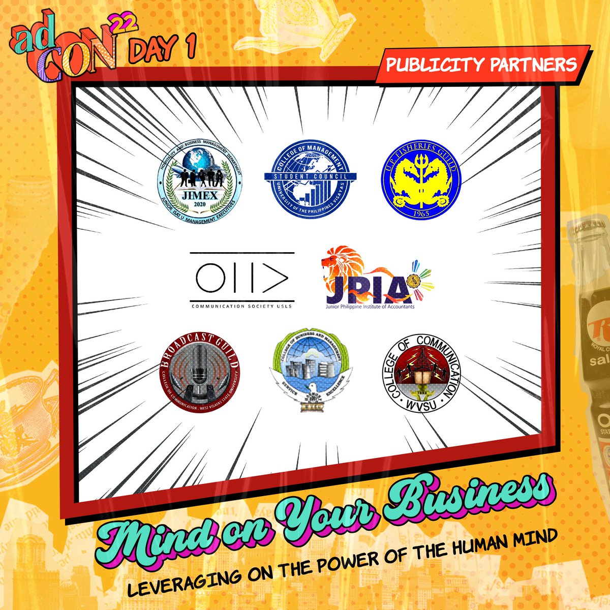 ADCON2026's tweet photo. ADCON Day 1 is beyond grateful for the active participation of the participants from its partner schools and organizations that made the event even more meaningful for everyone.
Again, thank you to our partner schools and organizations.
#BusinessMined
#ADCON22
#TeaIsServed https://t.co/9D3EFgaPEQ