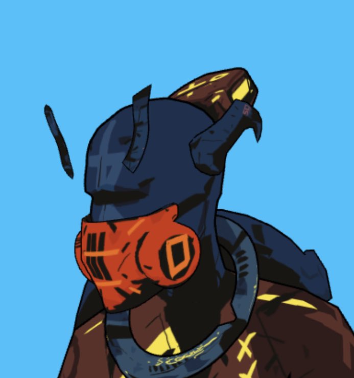 Felt super inspired to make some <a href="/fyatlux/">Fyat Lux</a> fan art after all the love we got from the community today ⚡️ here’s our twist on #6743 🙃🤘 #nfts #nftcommunity