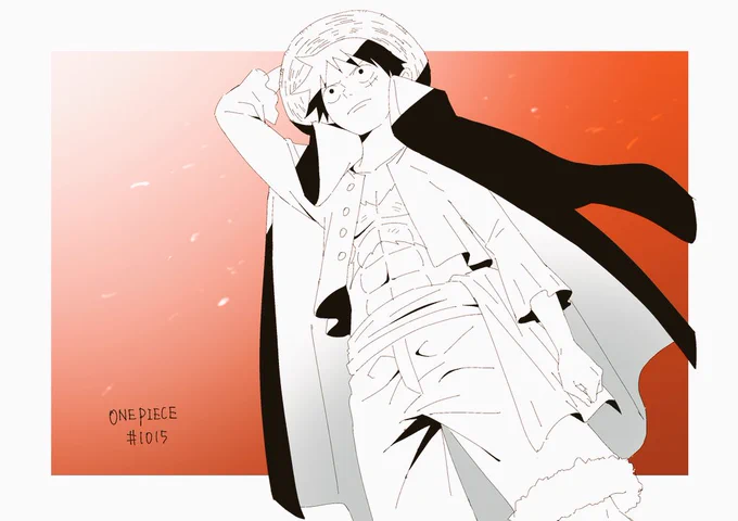 改めまして、今日のワンピース#1015、少しだけですが原画でお手伝いしました!!原作の1000話にあたる回と言うことで、豪華すぎるスタッフの方々が参加されてる中場違い感が否めませんが、ずっと大好きなワンピースに、尚且、最強で最高な回に微力ながら参加出来た事本当に嬉しかったです😭! 